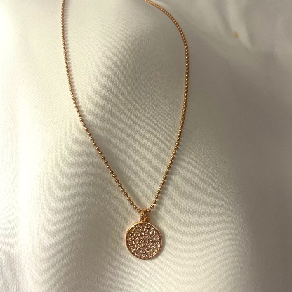 Michael Kors Rose gold  pendant necklace